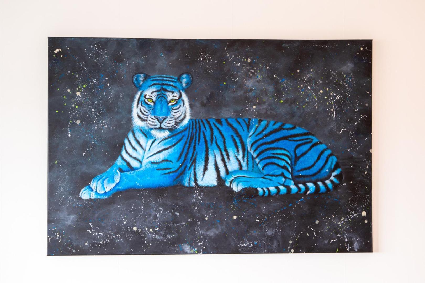 Special Blue Tiger Apartment Basel, Messe Kleinbasel 10-Star Luaran gambar