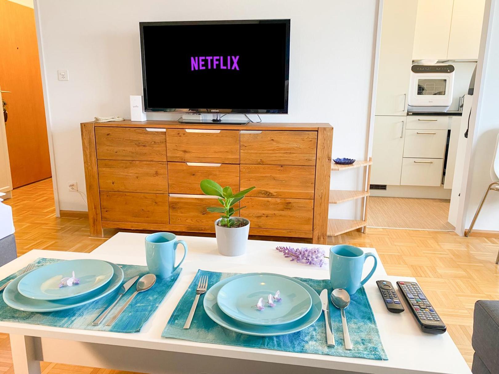 Special Blue Tiger Apartment Basel, Messe Kleinbasel 10-Star Luaran gambar